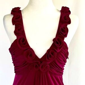 Laundry by Shelli Segal Pink Rosette Cocktail Dress – Size S